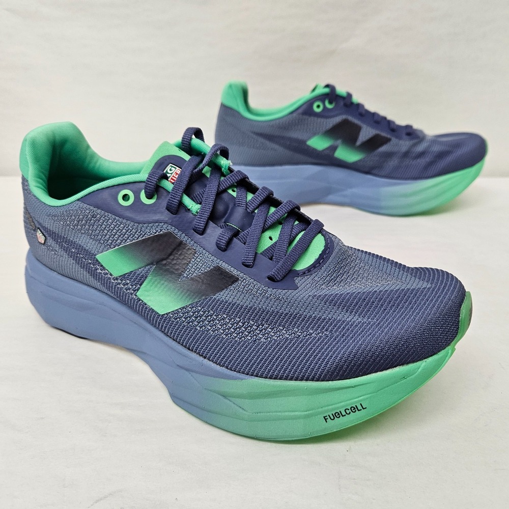TAG Heuer x New Balance SC Elite V5 Running Shoes WRCELTG5 Blue Women's Size 6.5